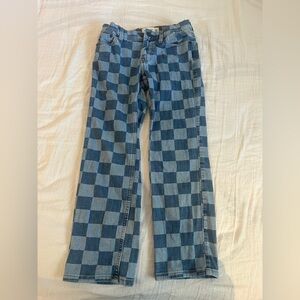 Abercrombie Kids Boys Checkered Pants Size 7/8